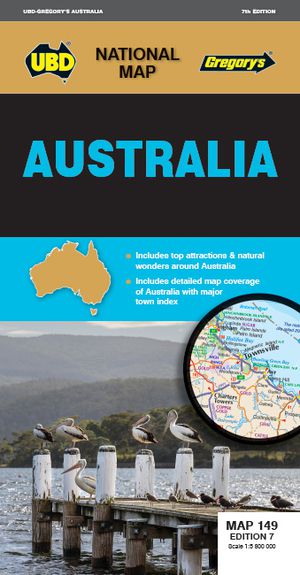 Australia Map 149 7th ed