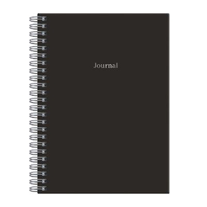 Black Wire-O Journal A5 6 X 8.5"
