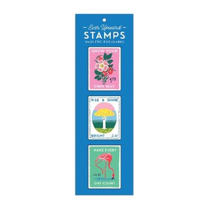 Ever Upward Stamps Shaped Magnetic Bookmarks