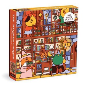 The Wizard's Library 500 Piece Fami