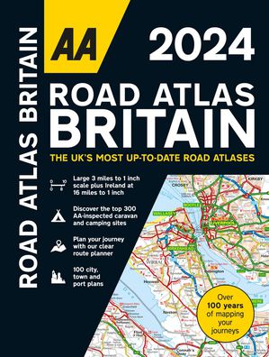 Britain Road Atlas 2024 SP