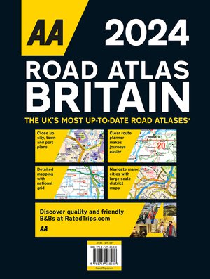 Britain Road Atlas 2024 SP
