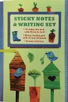 Sticky Notes and Writing Set: Pretty Garden