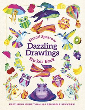 Shanti Sparrow Dazzling Drawings Sticker Book