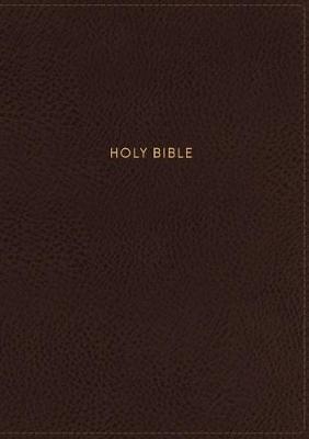 NKJV, Journal the Word Reference Bible, Leathersoft, Brown, Red Letter, Comfort Print