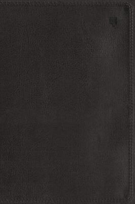 NET Bible, Thinline, Leathersoft, Black, Thumb Indexed, Comfort Print