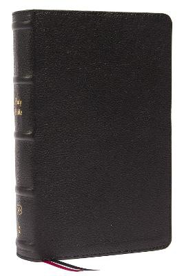 KJV Holy Bible: Large Print Single-Column with 43,000 End-of-Verse Cross References, Black Genuine Leather, Personal Size, Red Letter, (Thumb Indexed): King James Version