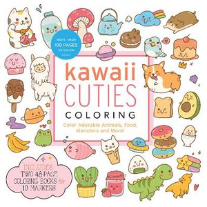 Kawaii Cuties Coloring Kit