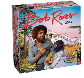 Bob Ross A Happy Little Day-To-Day Box 2023 Kalender