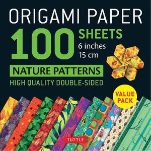 Origami Paper 100 sheets Nature Patterns 6 inch (15 cm)