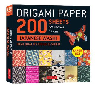 Origami Paper 200 sheets Japanese Washi Patterns 6.75 inch