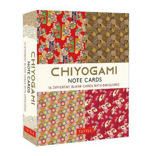 Chiyogami Japanese, 16 Note Cards