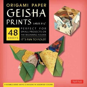 ORIGAMI PAPER GEISHA PRINTS 48