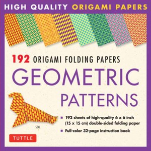 Origami Folding Papers - Geometric Patterns - 192 Sheets