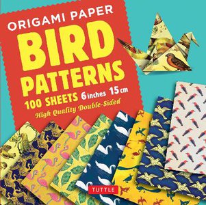 Origami Paper 100 sheets Bird Patterns 6" (15 cm)