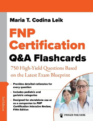 Fnp Certification Q&A Flashcards