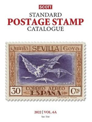 2022 Scott Stamp Postage Catalogue Volume 6: Cover Countries San-Z