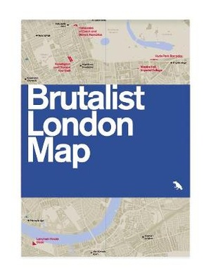 MAP-BRUTALIST LONDON MAP