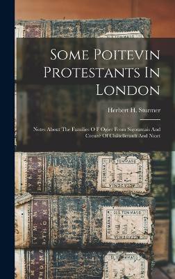 Some Poitevin Protestants In London