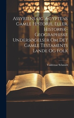 Assyriens Og Ægyptens Gamle Historie, Eller, Historisk-Geographiske Undersøgelser Om Det Gamle Testaments Lande Og Folk