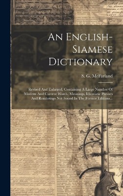 An English-siamese Dictionary