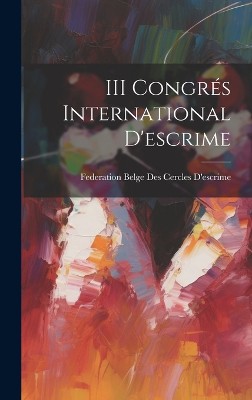 III Congrés International D'escrime