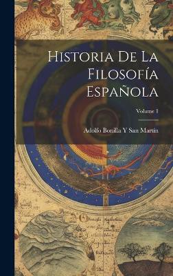 Historia De La Filosofía Española; Volume 1