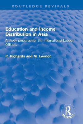 Education And Income Distribution In Asia