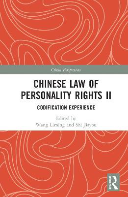 Chinese Law Of Personality Rights Ii
