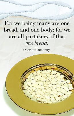 Communion Bulletin: One Bread (Package of 100)