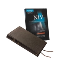 NIV Pitt Minion Reference Edition, Brown Goatskin Leather, Red Letter Text: Ni446: Xr