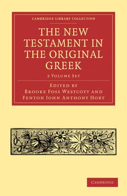 The New Testament in the Original Greek 2 Volume Paperback Set