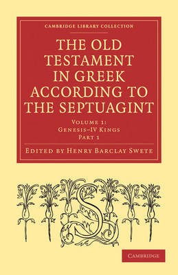The Old Testament in Greek According to the Septuagint 3 Volume Paperback Set