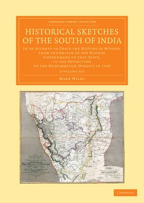 Historical Sketches of the South of India 3 Volume Set