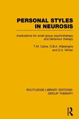 Personal Styles in Neurosis