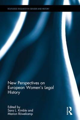 New Perspectives on European Women's Legal History