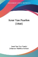 Keur Van Paarlen (1846)