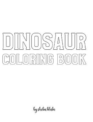Dinosaur Coloring Book for Children - Create Your Own Doodle Cover (8x10 Hardcover Personalized Coloring Book / Activity Book)