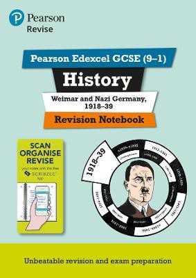 Pearson REVISE Edexcel GCSE  (9-1) History Weimar and Nazi Germany Revision Notebook: For 2024 and 2025 assessments and exams (Revise Edexcel GCSE History 16)