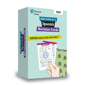 Pearson REVISE AQA GCSE Spanish Revision Cards (with free online Revision Guide): For 2024 and 2025 assessments and exams (Revise AQA GCSE MFL 16)