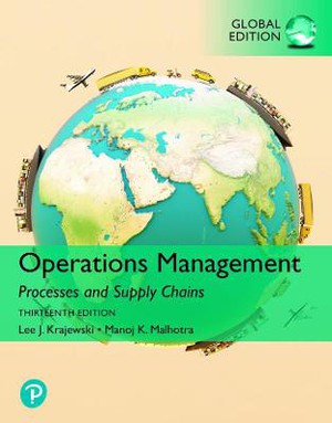 Pearson eText Access Card for Operations Management: Processes and Supply Chains, [GLOBAL EDITION]