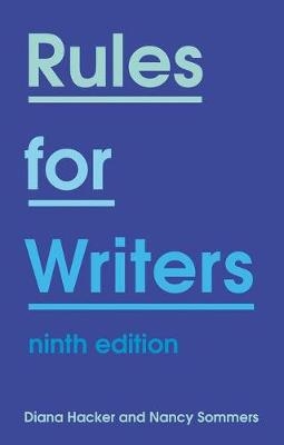 Hacker, D: Rules for Writers