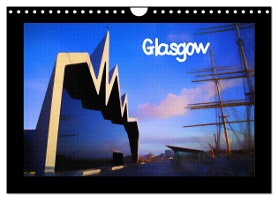 Glasgow (Wall Calendar 2025 DIN A4 landscape), CALVENDO 12 Month Wall Calendar
