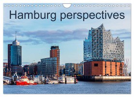 Hamburg perspectives (Wall Calendar 2025 DIN A4 landscape), CALVENDO 12 Month Wall Calendar