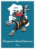 Dangerous Animal Samurai (Wall Calendar 2025 DIN A3 portrait), CALVENDO 12 Month Wall Calendar