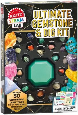 Ultimate Gem Stone & Dig Kit (Klutz: Steam Lab)