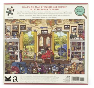 Puzzel The World of Agatha Christie 1000 stukjes