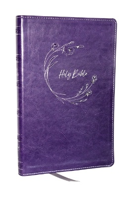 NKJV Holy Bible, Ultra Thinline, Purple Leathersoft, Red Letter, Comfort Print