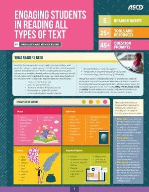 Engaging Students in Reading All Types of Text (Quick Reference Guide)