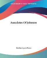 Anecdotes Of Johnson